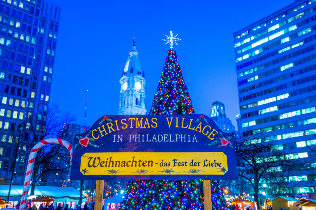 Christmas Village in Philadelphia - Veronique Travels